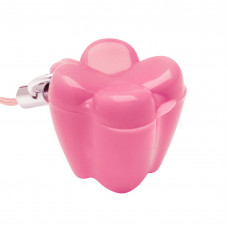 Контейнер Revyline для молочных зубов "Зубик" QT-006, розовый