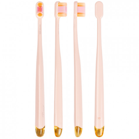 Набор зубных щеток Revyline Perfect 10000 DUO, Peach + Light Blue