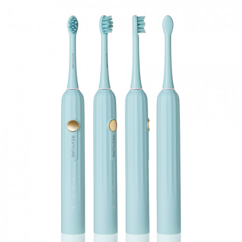 Набор электрических зубных щеток Revyline RL 075 DUO Limpet shell + Lime cream