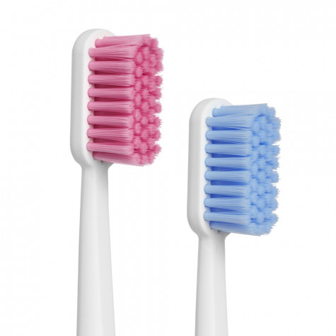 Набор зубных щеток Revyline S6500 Smart Duo, White/Pink + White/Blue