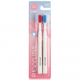 Набор зубных щеток Revyline S6500 Smart Duo, White/Pink + White/Blue