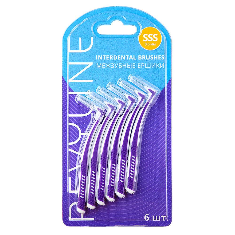 

Набор ершиков Revyline размер SSS, 0.6 мм, 6 шт.