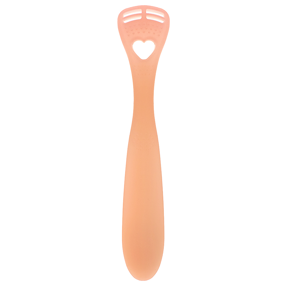 Скребок для языка Revyline Soft, розовый