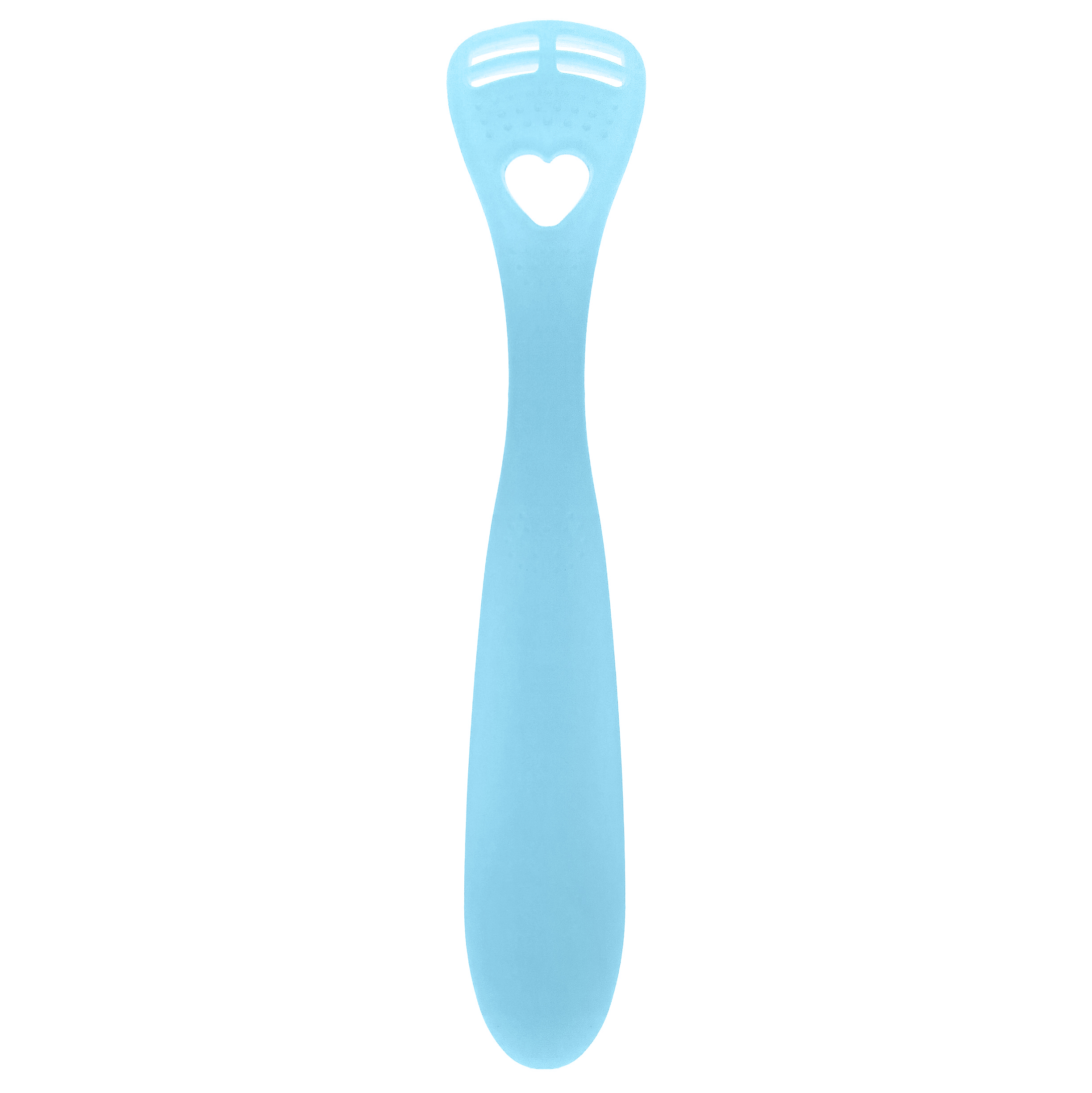 Скребок для языка Revyline Soft, голубой