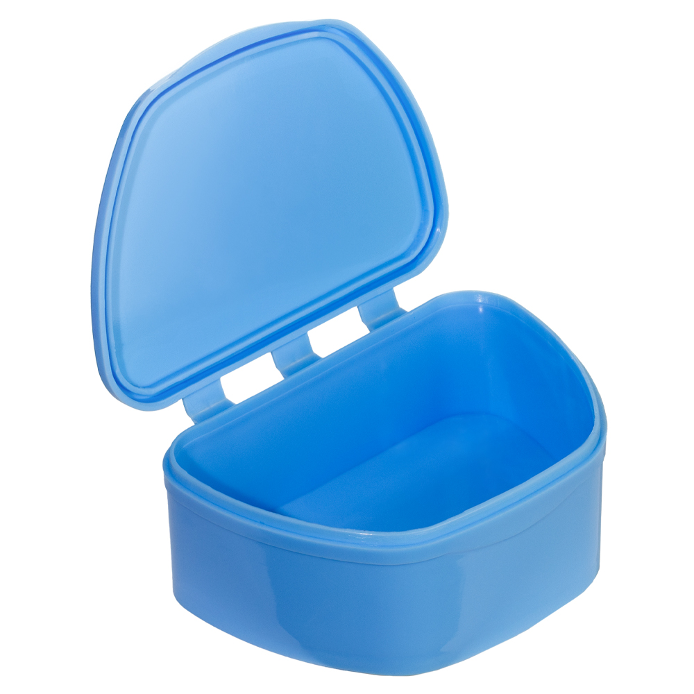 

Revyline Denture Box 04 контейнер для хранения зубных конструкций, голубой