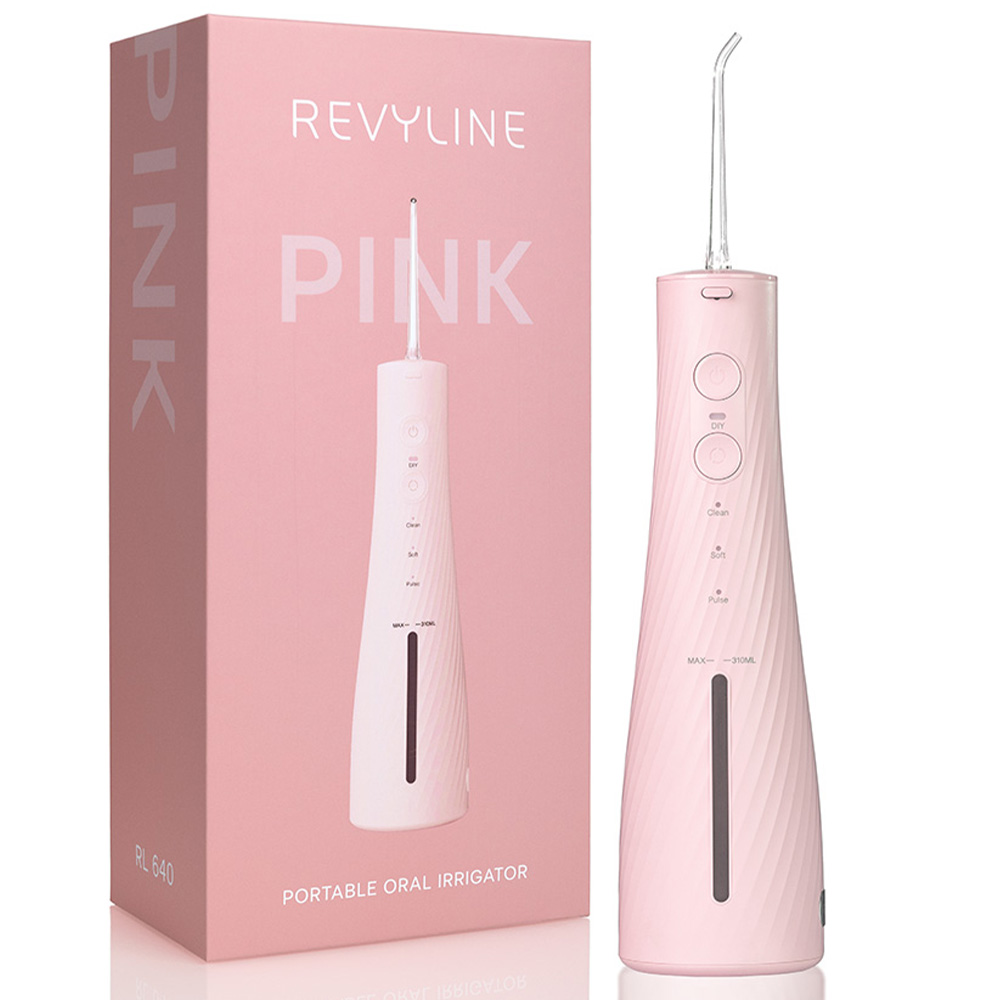 Портативный ирригатор Revyline RL 640 Pink 5490₽