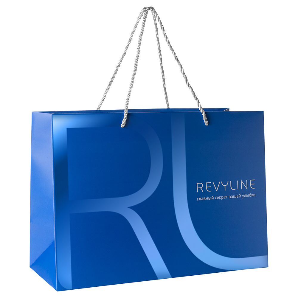 Пакет подарочный Revyline Blue, размер S