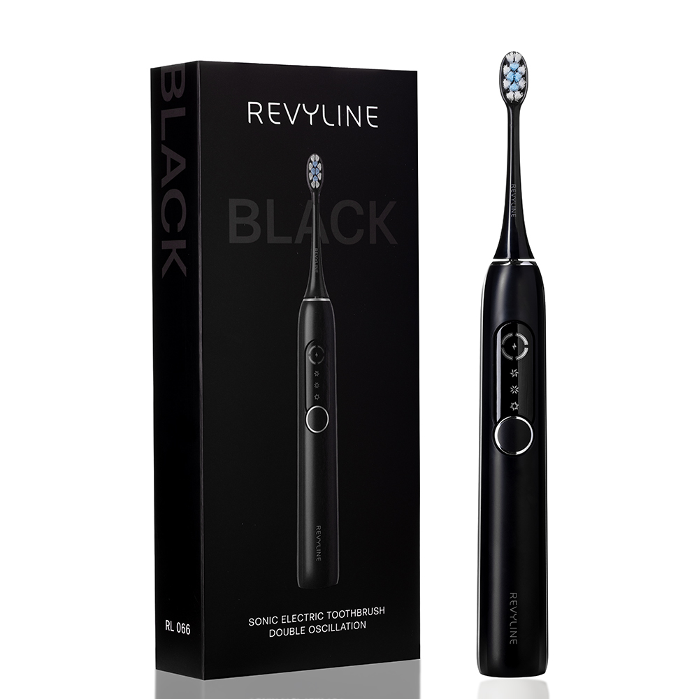 Электрическая звуковая зубная щётка Revyline RL 066 Black 3890₽