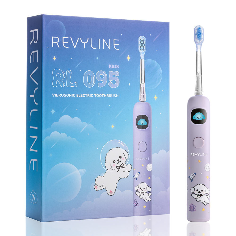 Электрическая звуковая зубная щетка Revyline RL 095 Kids Lilac 3890₽