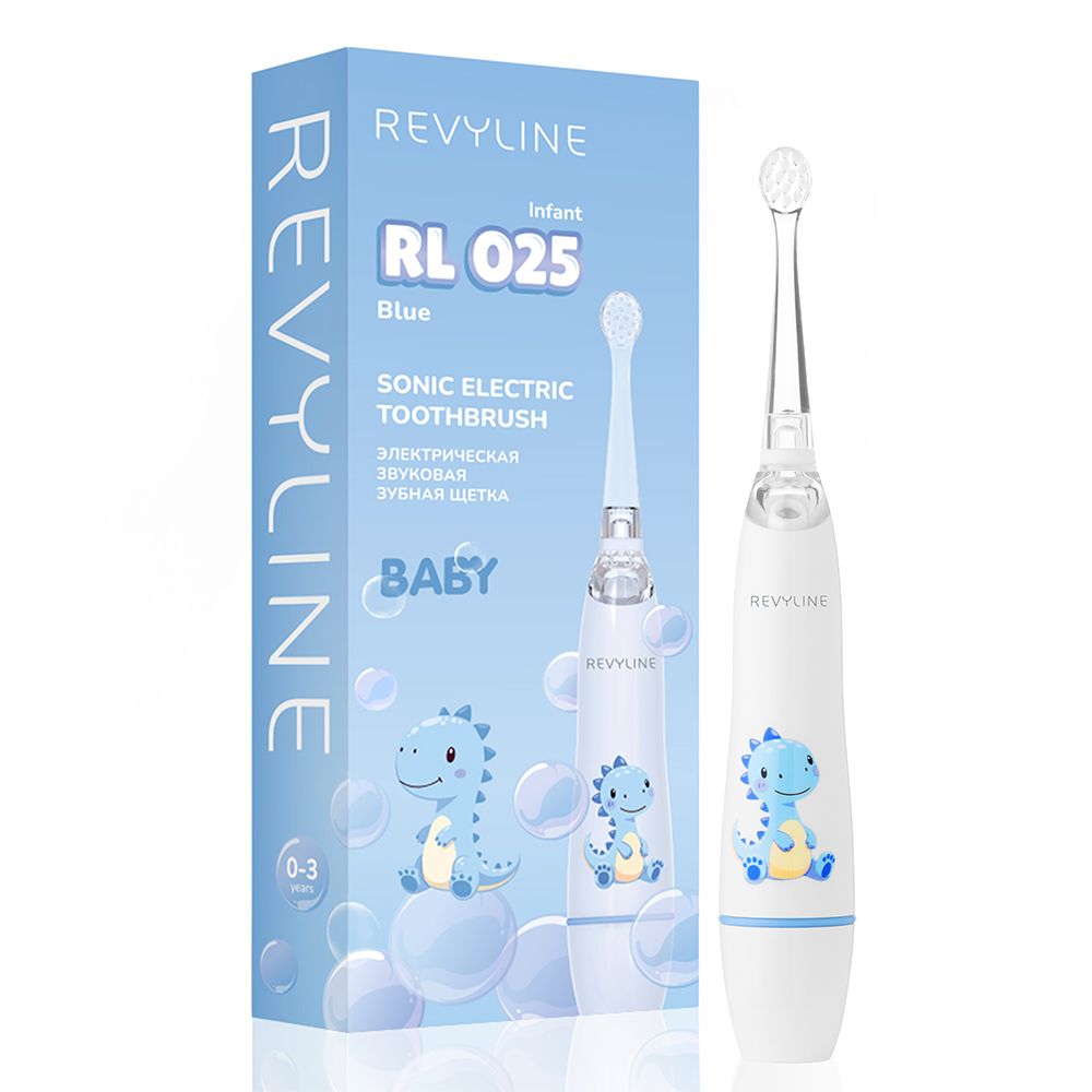 Электрическая звуковая зубная щётка Revyline RL 025 Infant Blue 1990₽
