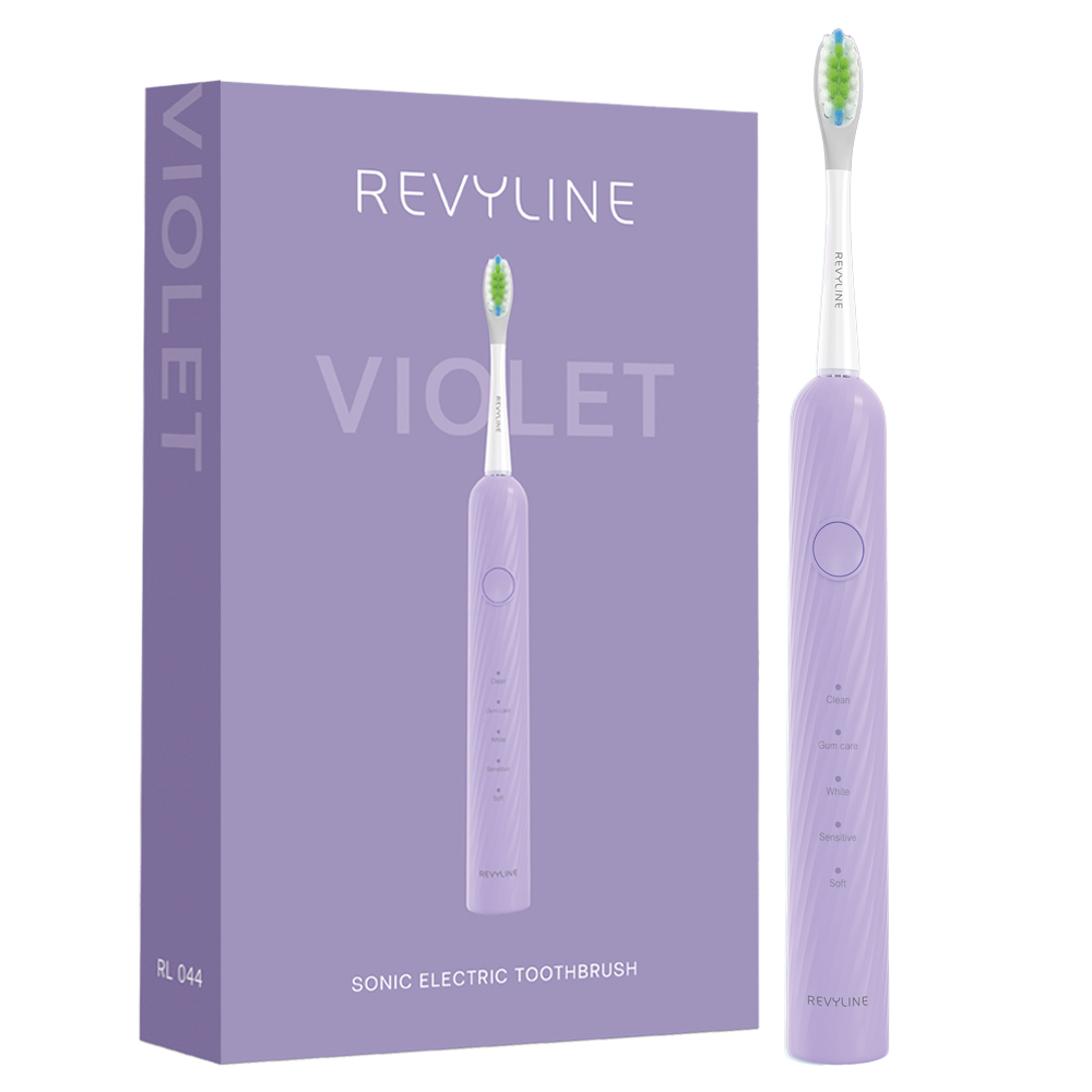 Электрическая звуковая зубная щётка Revyline RL 044 Violet 4990₽