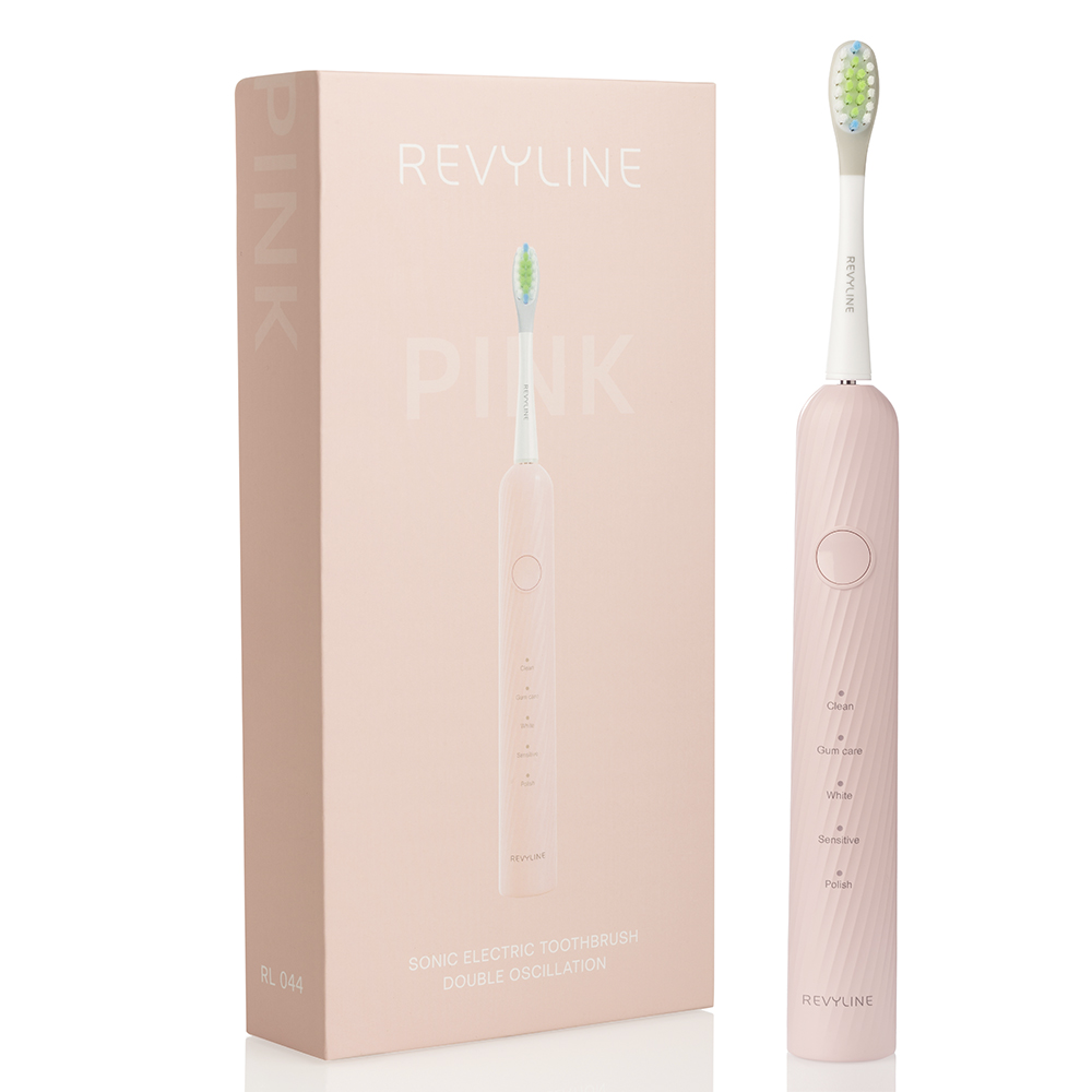 Электрическая звуковая зубная щётка Revyline RL 044 Pink 4490₽