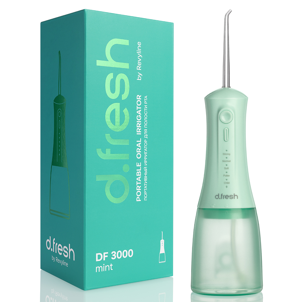 Портативный ирригатор DFresh by Revyline DF3000 Mint 3490₽