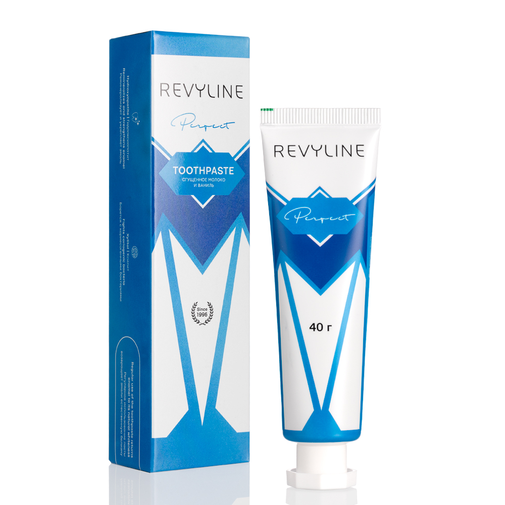 Зубная паста Revyline Perfect Сгущенное молоко и ваниль 40 г 590₽