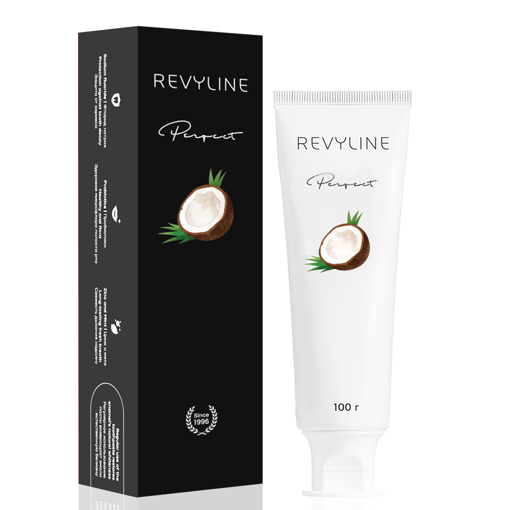 Зубная паста Revyline Perfect Кокос 100 г 750₽