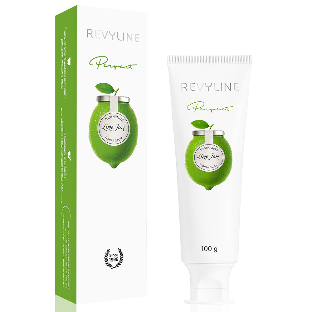 Зубная паста Revyline Perfect Лаймовый джем 100 г 750₽
